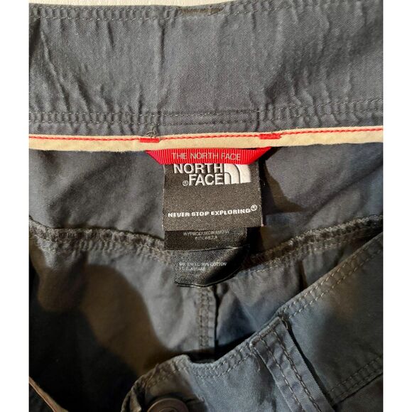 The North Face Men's Black Hiking Shorts Size M – Outdoor Trail Cargo - Picture 3 of 5